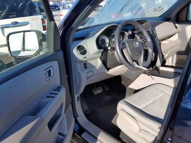 2012 HONDA PILOT LX 5FNYF4H28CB005788