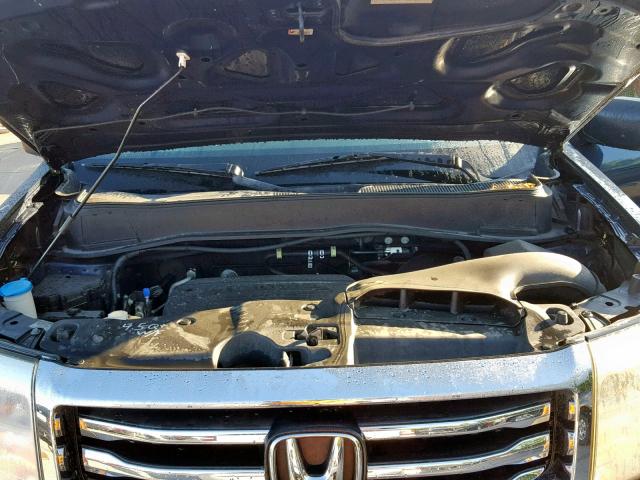 2012 HONDA PILOT LX 5FNYF4H28CB005788