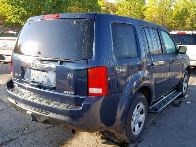 2012 HONDA PILOT LX 5FNYF4H28CB005788