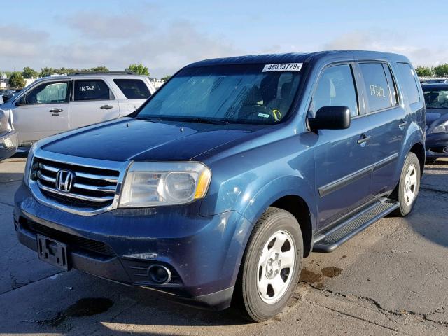 2012 HONDA PILOT LX 5FNYF4H28CB005788