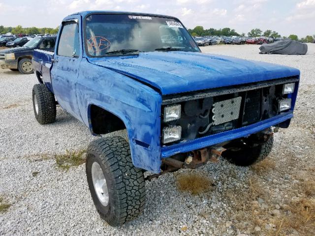 1985 CHEVROLET K10 for Sale | MO - COLUMBIA | Tue. May 12, 2020 - Used &  Repairable Salvage Cars - Copart USA