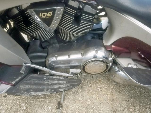 2008 VICTORY MOTORCYCLES VISION DEL 5VPSD36D683007877