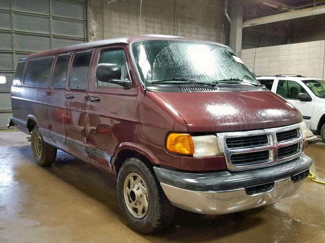 dodge ram wagon 1999 vin 2b5wb35z0xk532329