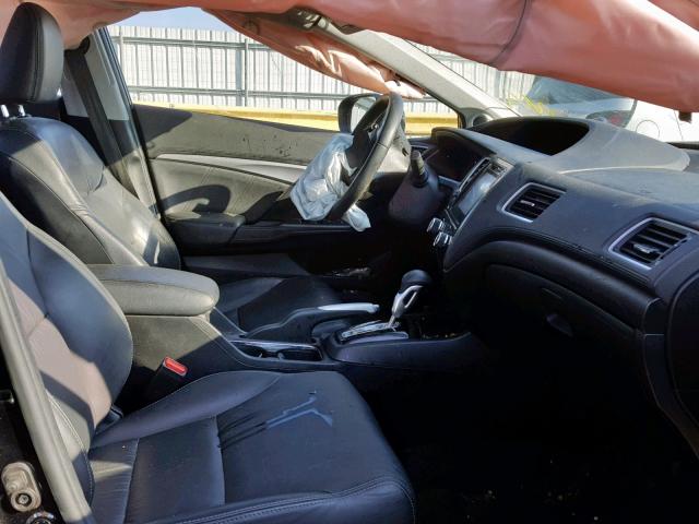 2015 Honda Civic Exl 1 8l 4 للبيع في Florence Ms Lot 48834599
