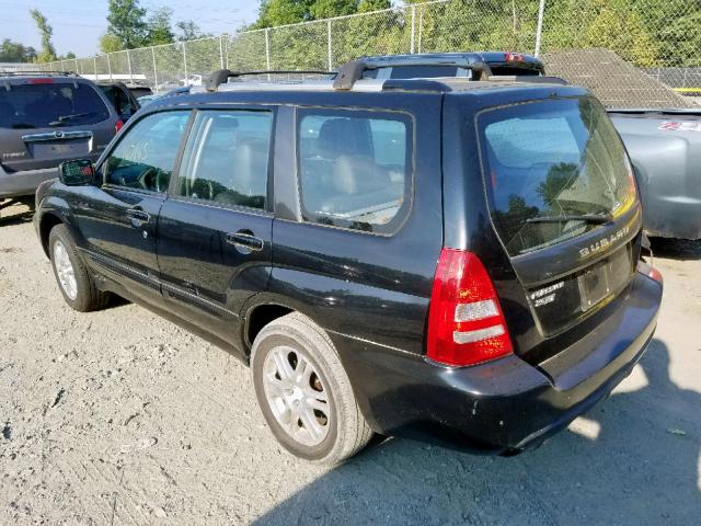 subaru forester 2005 vin jf1sg69605h713106