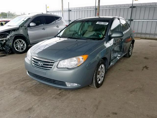 2010 HYUNDAI ELANTRA BL KMHDU4ADXAU050165