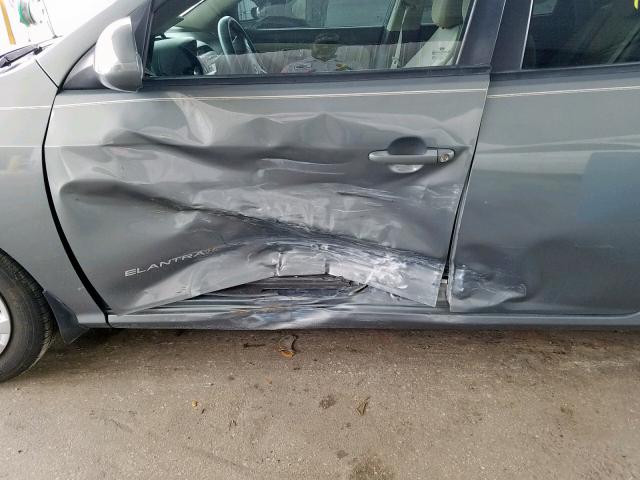 2010 HYUNDAI ELANTRA BL KMHDU4ADXAU050165