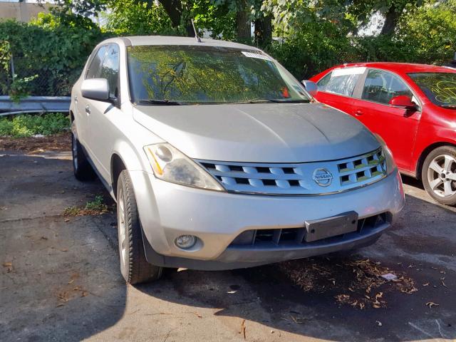 nissan murano 2003 vin jn8az08w23w233032