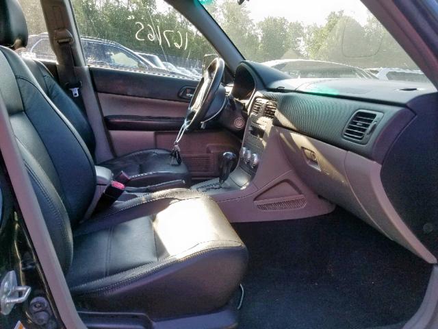 subaru forester 2005 vin jf1sg69605h713106