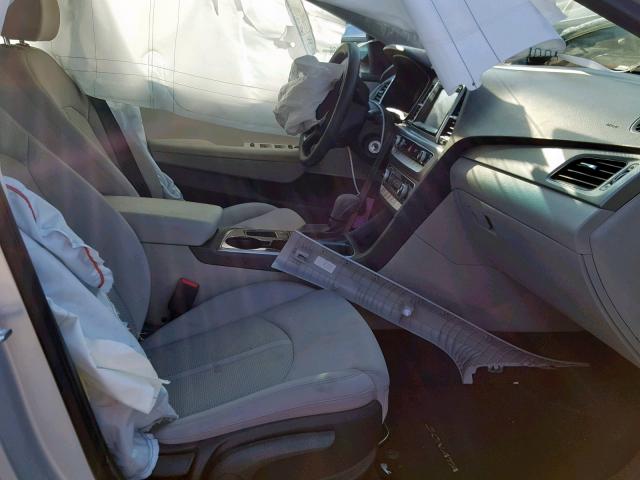  HYUNDAI SONATA 2018 Сріблястий