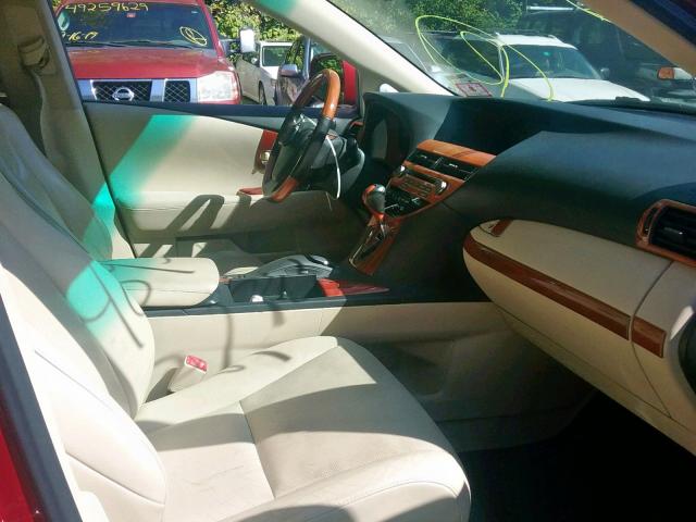lexus rx 2010 vin 2t2bk1ba4ac020365