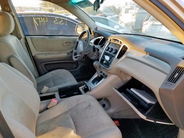 2004 Toyota Highlander 3 3l 6 For Sale In Sacramento Ca Lot 49447769