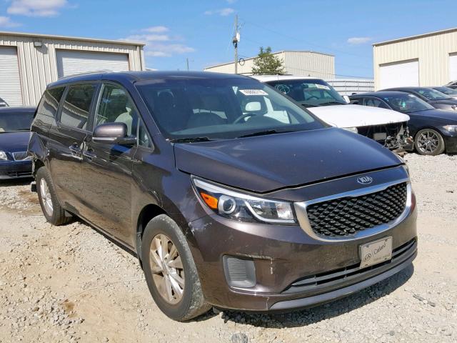 2015 KIA SEDONA LX Photos | GA - ATLANTA NORTH - Repairable Salvage Car ...