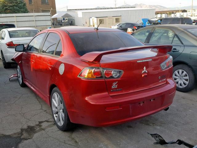 2014 MITSUBISHI LANCER GT JA32U8FW0EU021646
