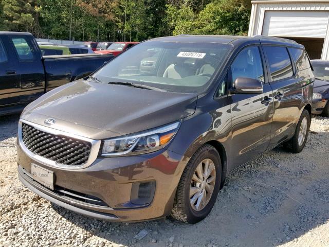 Kia Sedona 2015 пикап