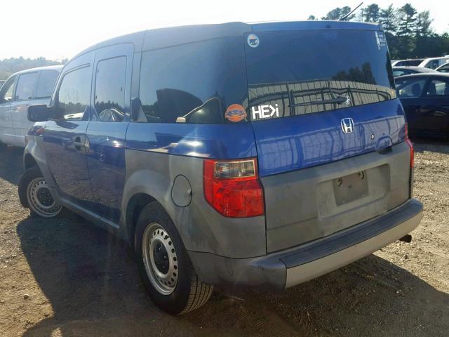 honda element 2004 vin 5j6yh28354l008955