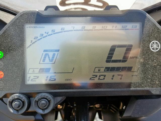 2019 YAMAHA YZFR3 A MH3RH18Y8KK001339