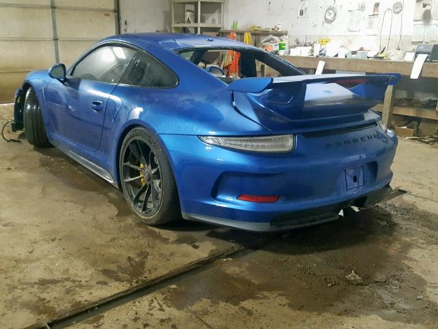 VIN WP0AC2A9XES183147 2014 Porsche 911, GT3 no.3