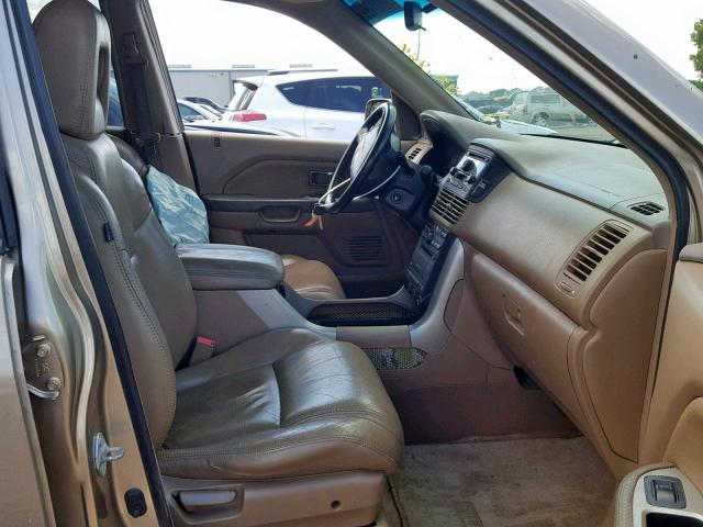 2005 Honda Pilot Exl 3 5l 6 Zum Verkauf In Riverview Fl Auktionsnummer 50721199