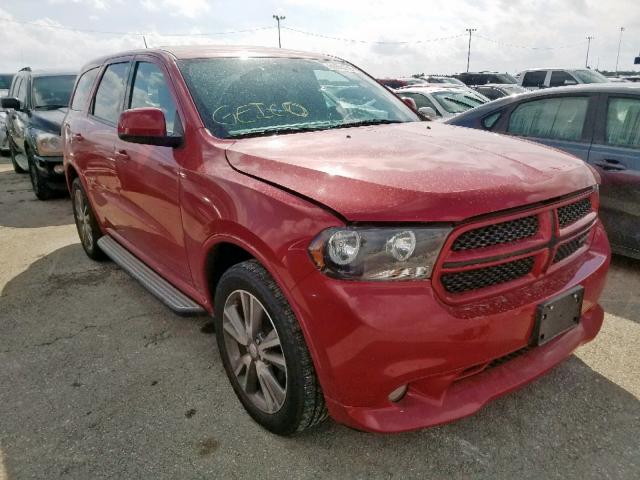 Dodge Durango 2 красный матовый