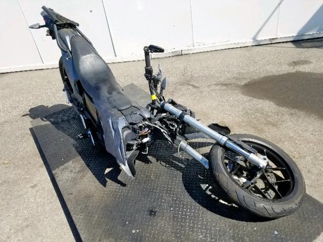 wrecked zero motorcycle