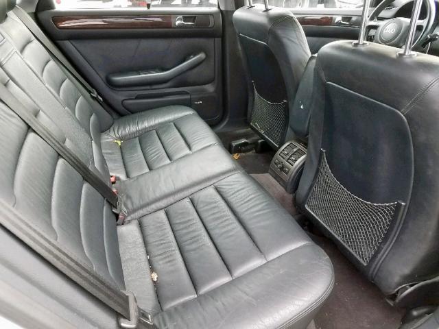 2001 Audi A6 2 7t Qu 2 7l 6 For Sale In New Britain Ct Lot 50958769