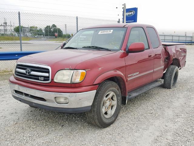 toyota tundra 2000 vin 5tbbt4810ys046031