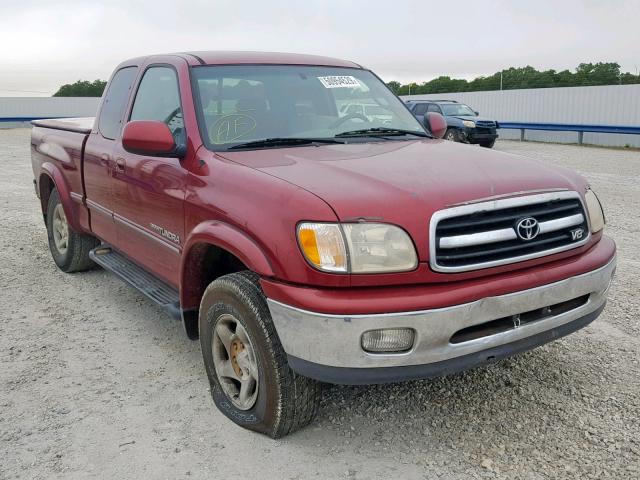 toyota tundra 2000 vin 5tbbt4810ys046031
