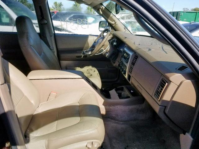 dodge durango 2003 vin 1d4hs58n63f588100
