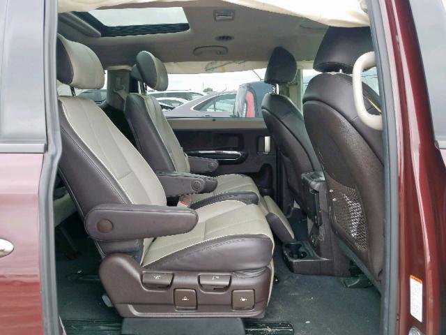 2015 KIA SEDONA SXL KNDME5C16F6049455