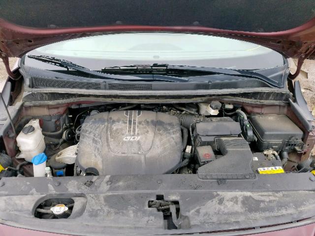 2015 KIA SEDONA SXL KNDME5C16F6049455