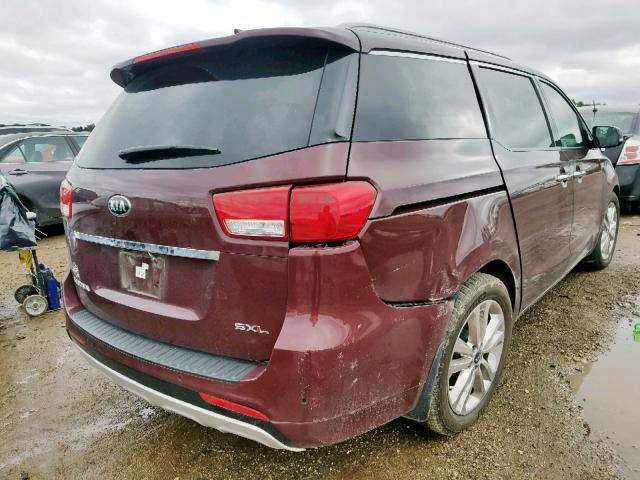 2015 KIA SEDONA SXL KNDME5C16F6049455