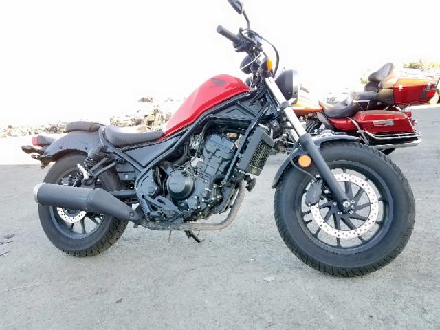 honda cmx300 (rebel 300) 2018 vin mlhnc5313j5100299