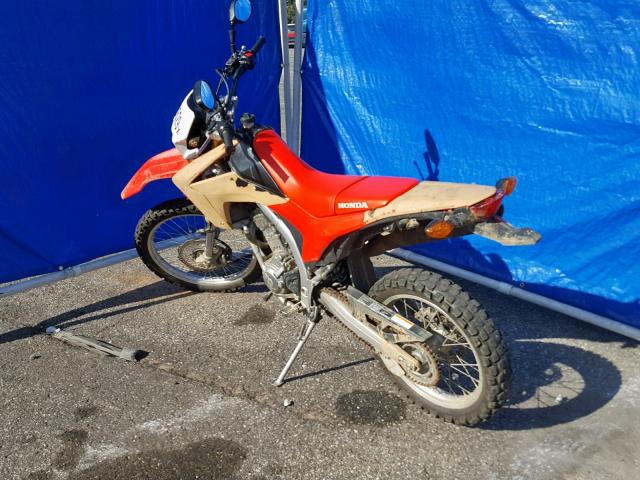2017 HONDA CRF250 L MLHMD4419H5002440