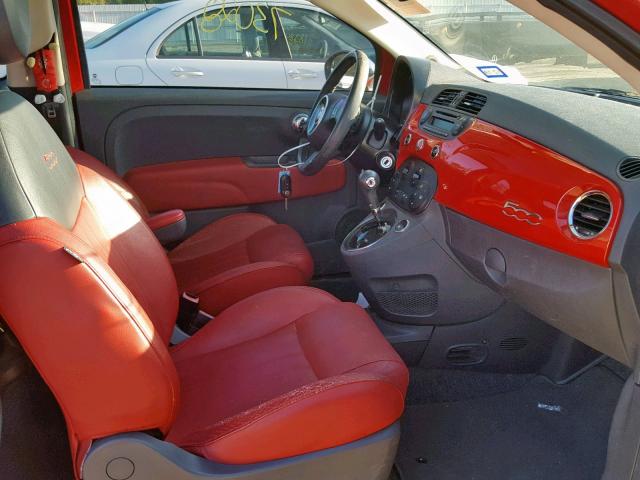 2012 FIAT 500 LOUNGE 3C3CFFCR9CT385725
