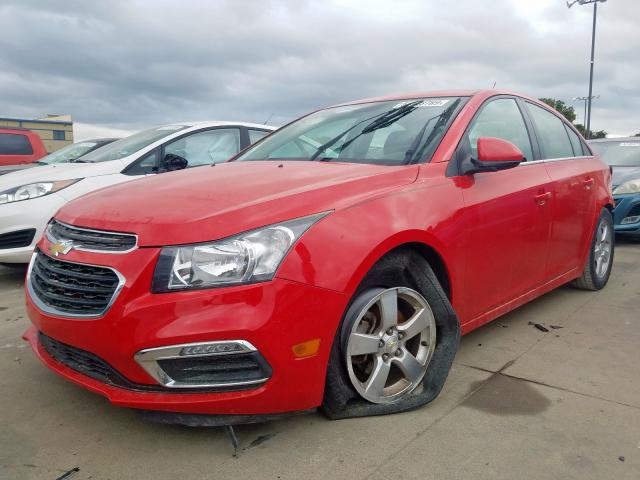 Седани CHEVROLET CRUZE 2015 Червоний