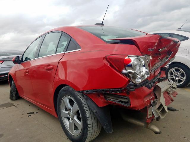 Седани CHEVROLET CRUZE 2015 Червоний