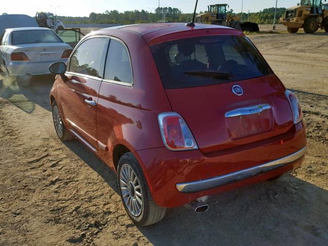 2012 FIAT 500 LOUNGE 3C3CFFCR9CT385725