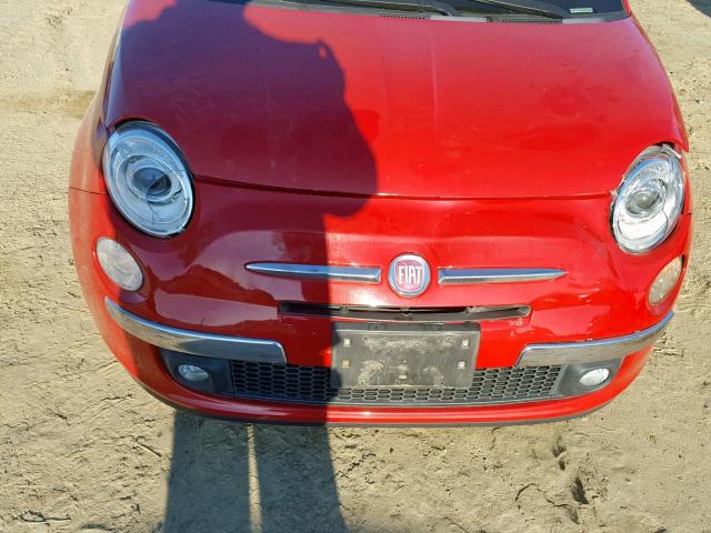 2012 FIAT 500 LOUNGE 3C3CFFCR9CT385725
