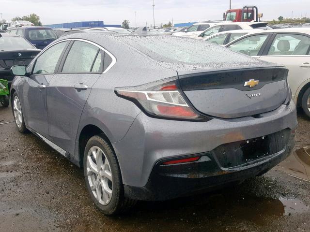 VIN 1G1RD6S5XJU141104 2018 Chevrolet Volt, Premier no.3