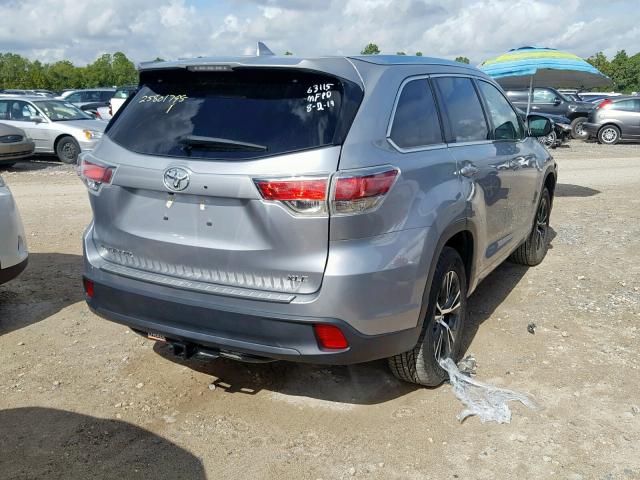 toyota highlander 2016 vin 5tdkkrfh5gs163416