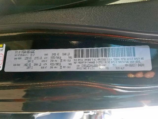2017 JEEP WRANGLER U 1C4BJWEGXHL668946