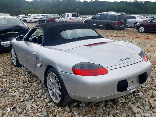 porsche boxster 2002 vin wp0ca29812u624111