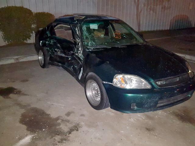 Salvage Title 2000 Honda Civic Ex Sedan 4d 1 6l 4 For Sale In Las