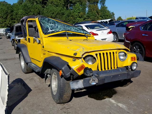 2001 JEEP WRANGLER / TJ SPORT for Sale | NC - RALEIGH | Tue. Jan 07, 2020 -  Used & Repairable Salvage Cars - Copart USA