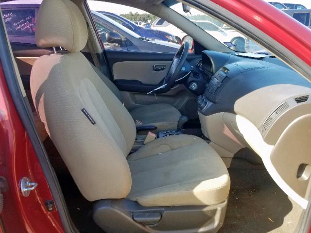 2010 HYUNDAI ELANTRA BL KMHDU4AD2AU109631