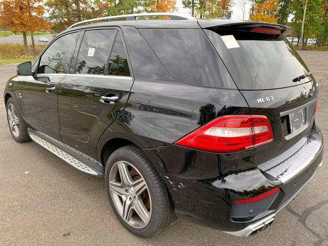 2014 Mercedes Benz Ml 63 Amg 4dr Spor 55l 8 Gas Black