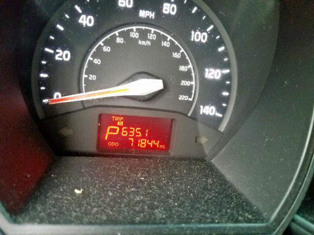 2013 KIA RIO EX KNADN4A30D6216286