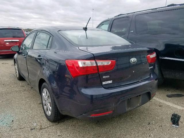 2013 KIA RIO EX KNADN4A30D6216286