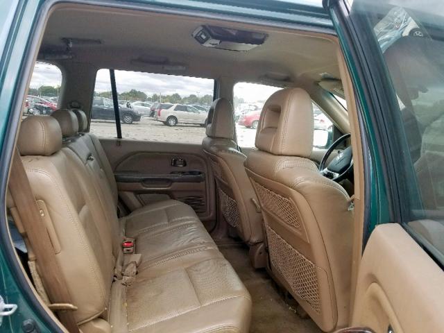 2003 Honda Pilot Exl 3 5l 6 For Sale In Indianapolis In Lot 52850989